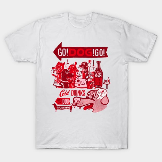 The red dog T-Shirt by ConradGarner